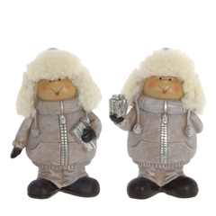 Фигурка декоративная "Ребенок", L7,5 W5 H11,5 см, 2в.