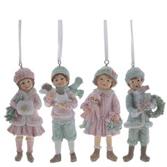 Изделие декоративное подвесное "Девочка/Mальчик", L5 W3 H11 см, 4в.