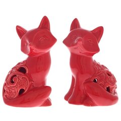 Фигурка декоративная "Лисичка" с подсветкой, L10,3 W8 H16,5 см, (2хLR44), 2в.