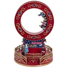 Фигурка декоративная "Рождество" (4 мелодии, подсвет, движ, 3xAA н/п, +USB), L19 W19 H28 см