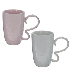 Кружка 400 мл, L13,5 W8 H12 см, цвет микс