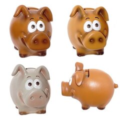 Копилка "Свинка", Д12 Ш7 В9см, 3в