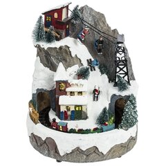 Фигурка декоративная "Рождество" (3 мелодии, подсвет, движ, 3xAA н/п, +USB), L21,5 W21,5 H26,5 см