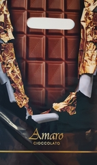 !Пакет "Горький шоколад", 20 штук полиэтиленовый с вырубной ручкой, 20 х 30 см, 30 мкм