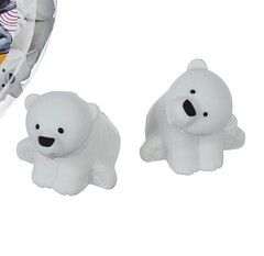 !09 Ластик (набор 5 штук) фигурный "Мишка"