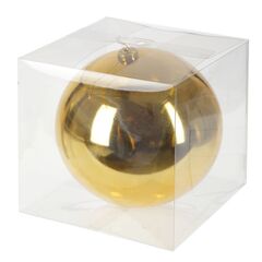 Украшение новогоднее Шар "Золотое сияние", D 20 см, L20 W20 H20 см