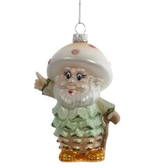 Украшение новогоднее "Гриб", L8,5 W6 H13 см