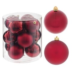 Набор из 12шт Украшение новогоднее "Шар", D 8 см, L8 W8 H9 см