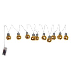 Гирлянда новогодняя с подсветкой "Лампочки Винтаж", L200 W5 H8 см, (2хАА, н/п)