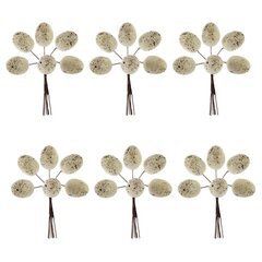 Набор из 6-ти изделий декоративных "Яйца пасхальные", L17 W3,5 H18/10 см