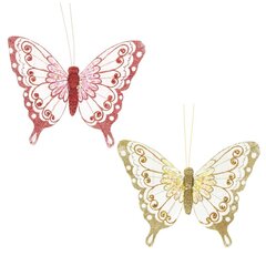 Изделие декоративное "Бабочка", L19 W19,5 H5 см, 2в.