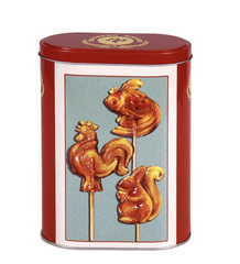 !09 Емкость для сыпучих продуктов "Петушки", 13,5×7,5×19,2