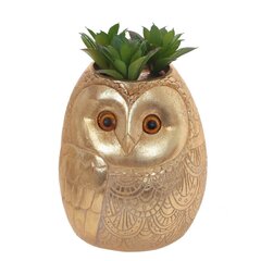 Фигурка декоративная "Сова", Д11,5 Ш11 В17,5 см