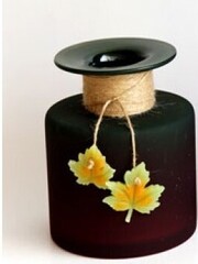 !09 Ваза бутылочная "Баттерси" низкая 24 см.