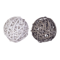 Изделие декоративное "Шар", L9 W9 H9см, 2в.