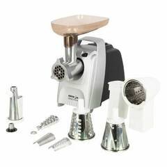 Мясорубка Аксион М61.02 2000Вт черный/серебристый