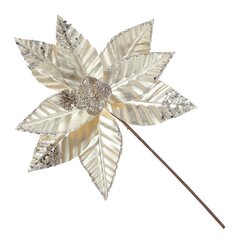 Цветок искусственный "Пуансеттия", L19 W20 H40 см