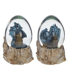 Фигурка декоративная в стекл.шаре "Дракон", D 7 см, L8 W7 H10 см, 2в.