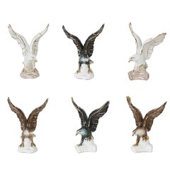 Фигурка декоративная "Орел", L10 W9 H12,5 см, 1 штука. дизайн микс