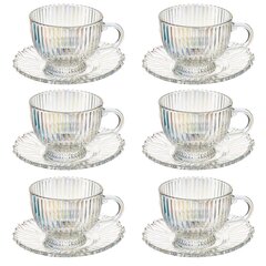 Набор кофейный 100 мл, 6 перс. 12 предм., L35,5 W28 H8,5 см