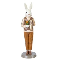 Фигурка декоративная "Заяц", L8 W8,5 H28,5 см