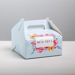 !09 НАБОР 2 ШТУКИ - Сундучок для сладкого Beautiful, 16 × 15 × 18 см