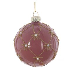 Украшение новогоднее "Шар", D 8 см, L8 W8 H10 см
