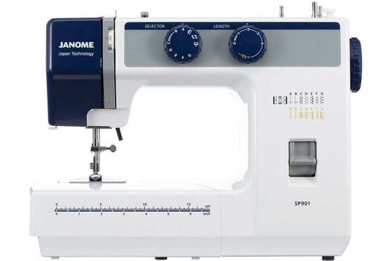 Швейная машина Janome SP901 белый/серый
