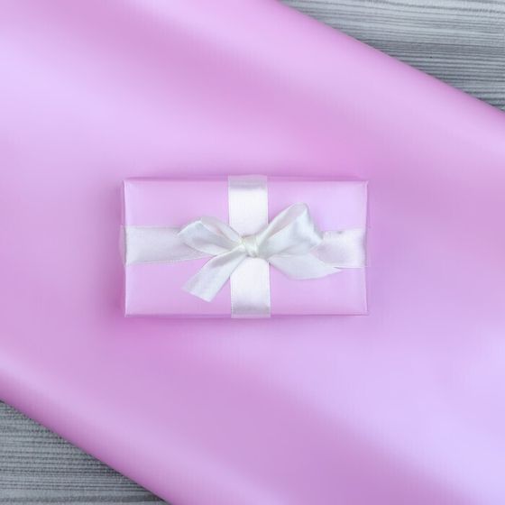 !09 Бумага перламутровая(набор 4 листа) цвет сиреневый 0,5 х 0,7 м.