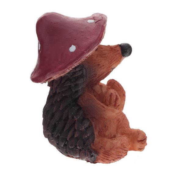 Фигурка декоративная &quot;Ежик&quot;, Д3,5 Ш3,5 В4,5 см, 2в.