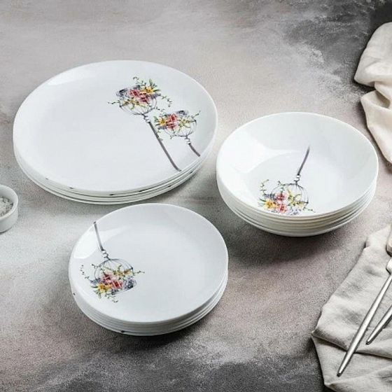 Тарелка десертная FLORE 21см