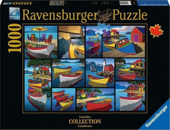 Ravensburger Puzzle 2D 1000 elementów Na wodzie