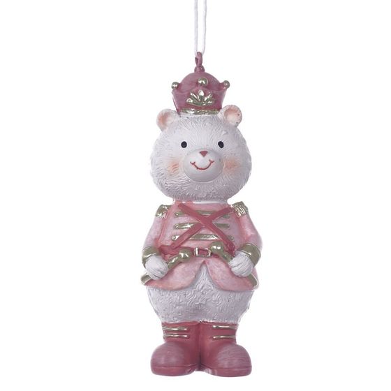 Фигурка декоративная подвесная &quot;Медвежонок&quot;,  L3,5 W3,5 H10,5 см, 2в.