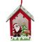 Изделие декоративное подвесное &quot;Домик&quot; с подсветкой, L8 W6,5 H10 см, 2в.