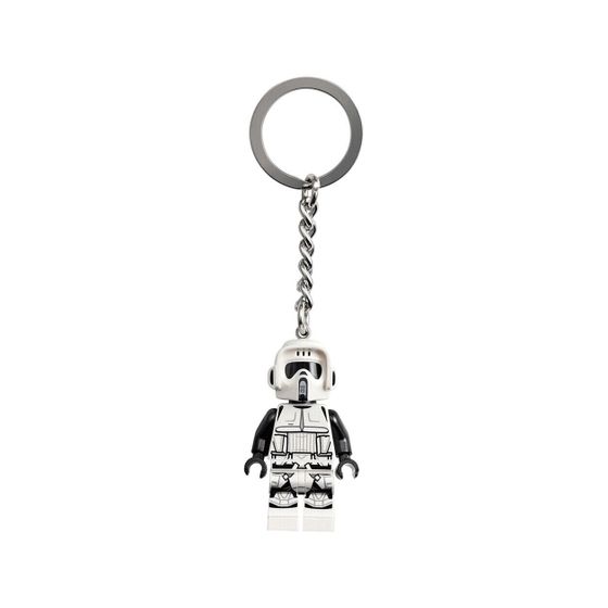 LEGO Scout Trooper Key Chain Building Blocks 854246