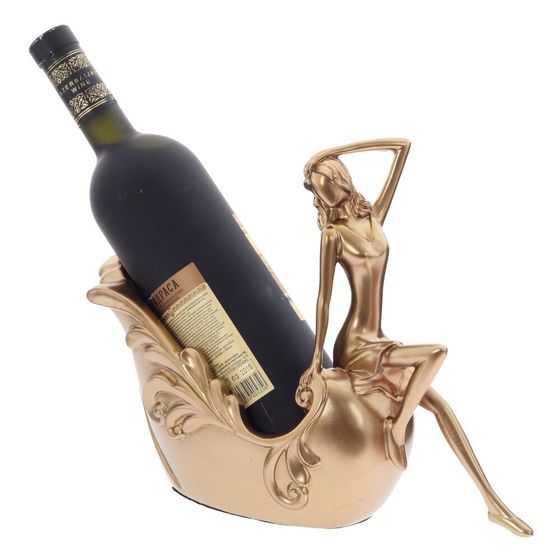 Подставка для бутылки "Девушка", L29 W8,5 H22,5 см