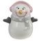 Фигурка декоративная &quot;Снеговик меломан&quot;, L6 W4,5 H7 см, 2в.