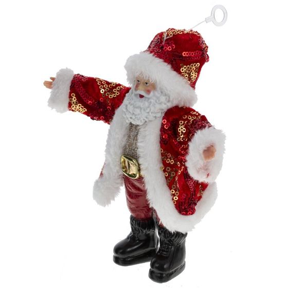 Дед Мороз, L10 W4 H17 см, 2в.