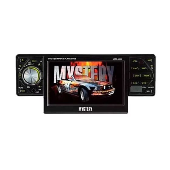 Автомагнитола Mystery MMD-4304 1DIN 4х50Вт
