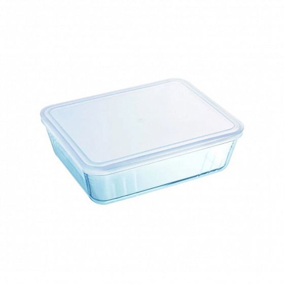 Блюдо Pyrex Daily с крышкой 25x20x7.5см 2.25л прямоугольное