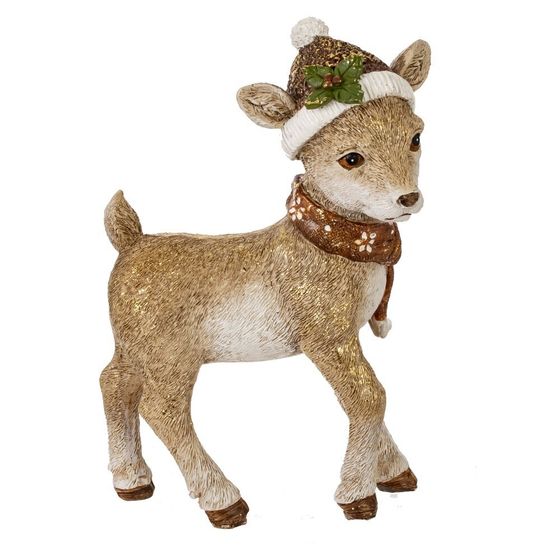 Фигурка декоративная &quot;Олень&quot;, L13 W6 H18 см, 2в.
