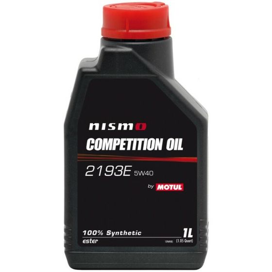 Масло моторное Motul NISMO COMPETITION OIL 2193E 5W40, полусинтетическое, 1 л