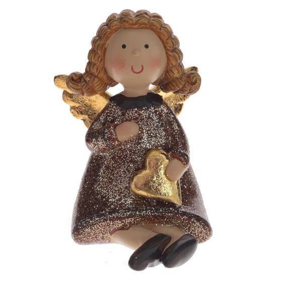 Фигурка декоративная &quot;Ангел&quot;, L5 W6,5 H7,5 см, 2в.