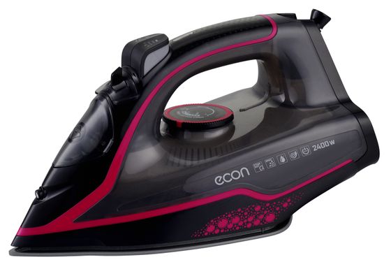 Утюг Econ ECO-BI2405 2400Вт черный/красный