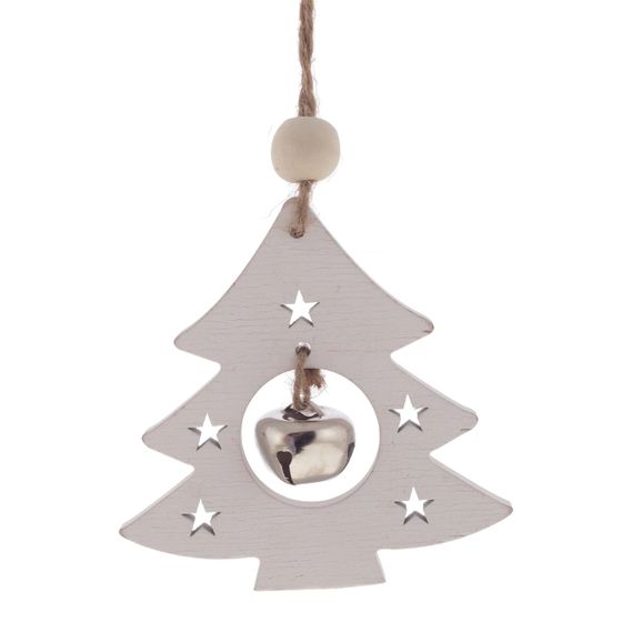 Украшение новогоднее "Елка", L8 W2 H8 см, 3в.