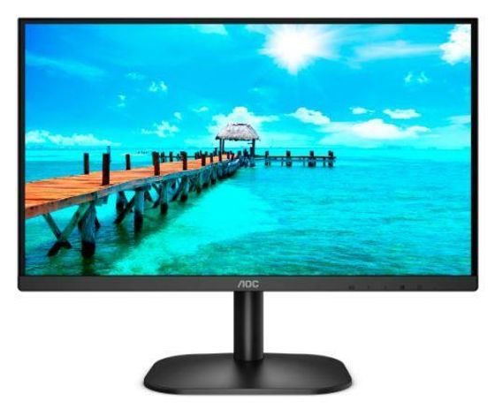 Монитор 23.8&quot; Aoc 24B2XDAM черный VA 1920x1080 75Hz 4ms 178/178 250cd 3000:1 8bit(6bit+FRC) D-Sub DVI HDMI1.4 AdaptiveSync AudioOut 2x2W VESA