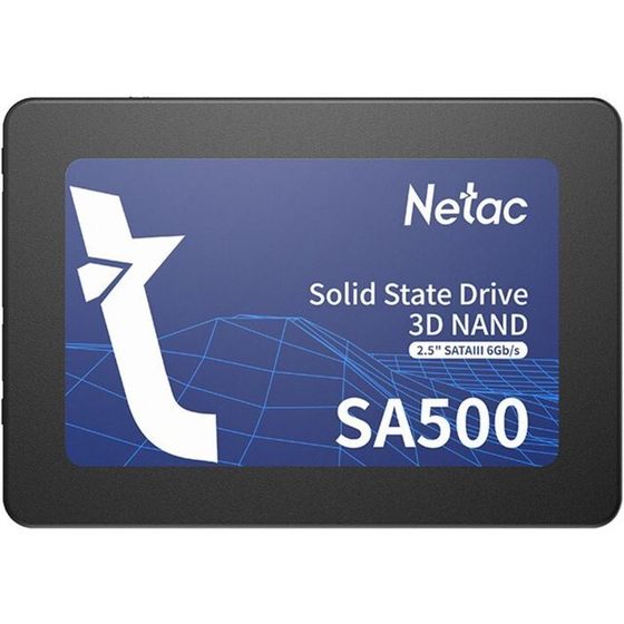 Накопитель SSD Netac NT01SA500-240-S3X SA500, 240 Гб, SATA III, 2.5&quot;