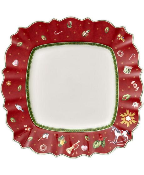 Toy&#39;s Delight Square Dinner Plate