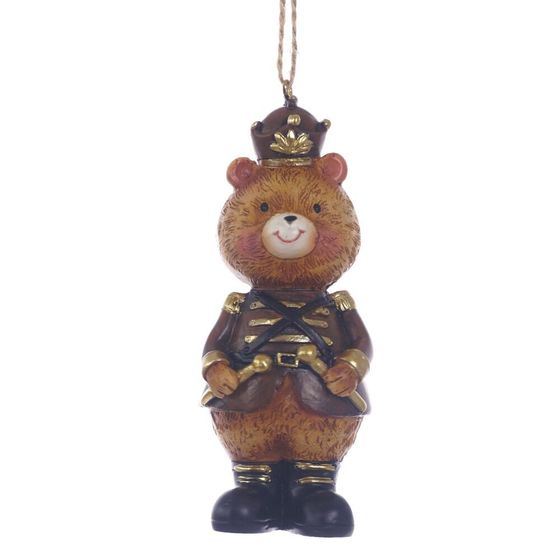 Фигурка декоративная подвесная &quot;Медвежонок&quot;,  L3,5 W3,5 H10,5 см, 2в.