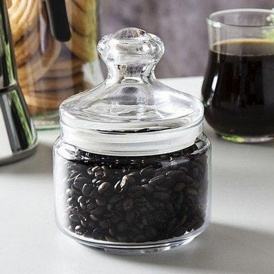 Банка для продуктов КЛУБ 0.5л с крышкой